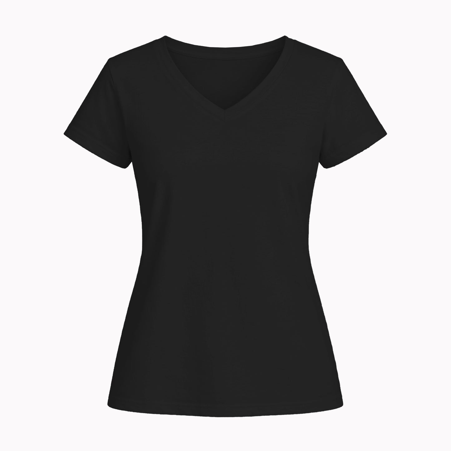 GILDAN 64V00L / PLAYERA CUELLO V MANGA CORTA MUJER
