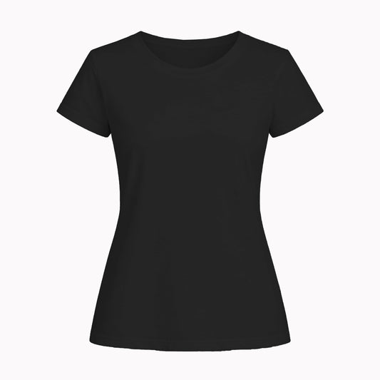 GILDAN 64000L / PLAYERA CUELLO REDONDO MANGA CORTA MUJER