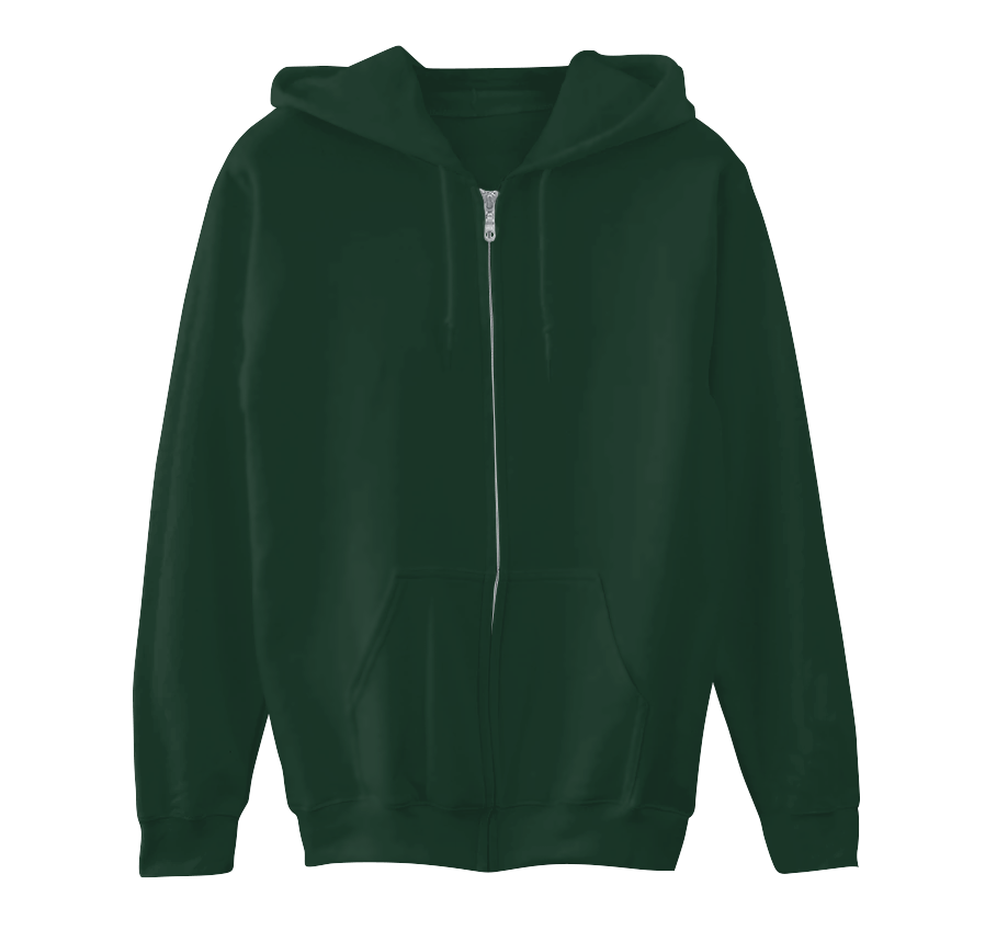 GILDAN 18600 / SUDADERA CON CAPUCHA, CANGURERA Y CIERRE