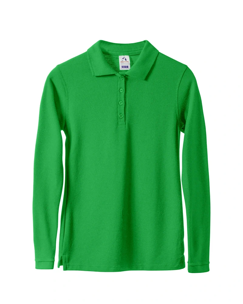 PLAYERYTEES 600DL / PLAYERA POLO MANGA LARGA MUJER